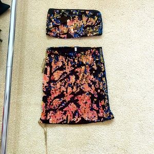 Top and skirt (never worn)